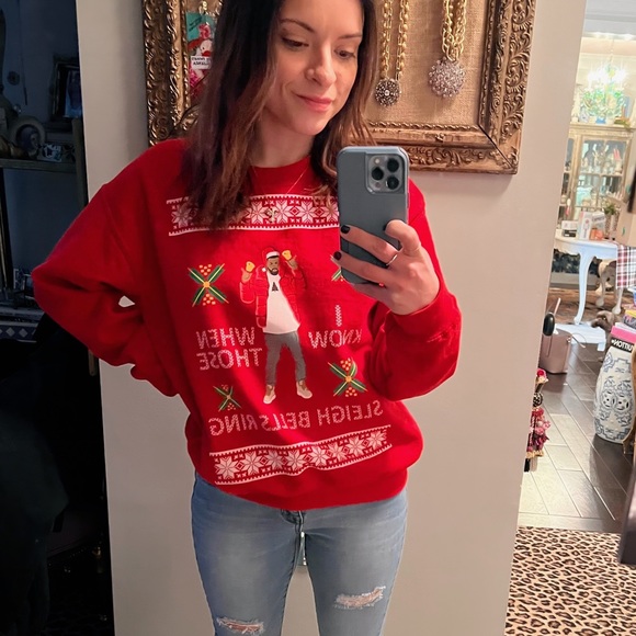 Hotline Bling Ugly Christmas Sweater - Picture 5 of 10